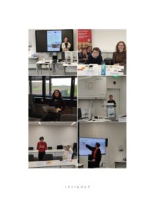 Project “include3” Kick-Off meeting on 8-9th November 2022 in Mannheim, Germany photo collage
