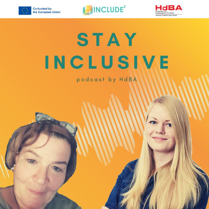 Cover of podcast "Stay inclusive" by HdBA from Germany